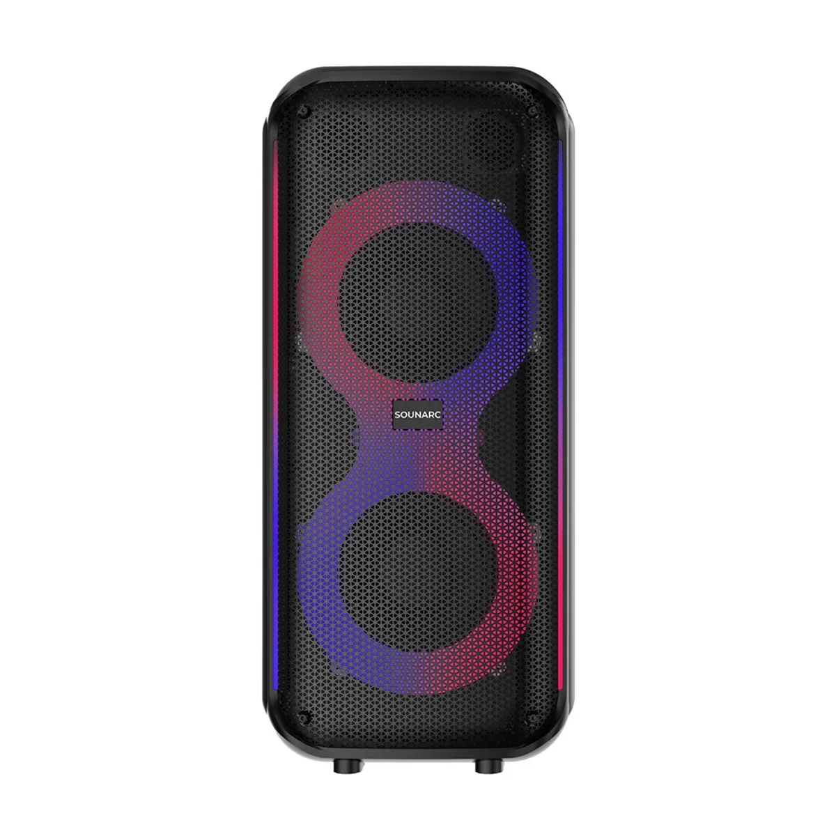 GENERICO - Parlante Bluetooth 5.3 80W Fiesta RGB Batería 10000mAh 13H Sounarc L2