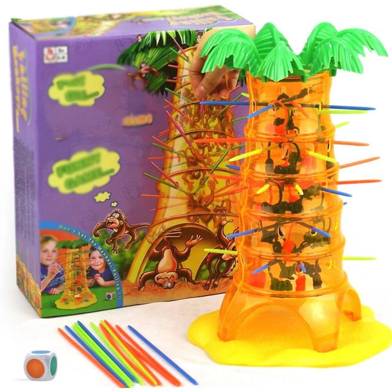 KUANGYE - Juego De Mesa Monos Crazy Juego Didáctico