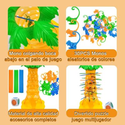 Imagen 2 del producto Juego De Mesa Monos Crazy Juego Didáctico