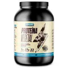 GOHARD - Proteina Vegetal Soya 1 Kg - Sabor Cookies And Cream