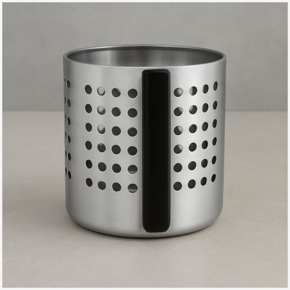 CUINER - Porta Cubiertos Organizador Cuiner Acero Inoxidable 13cm