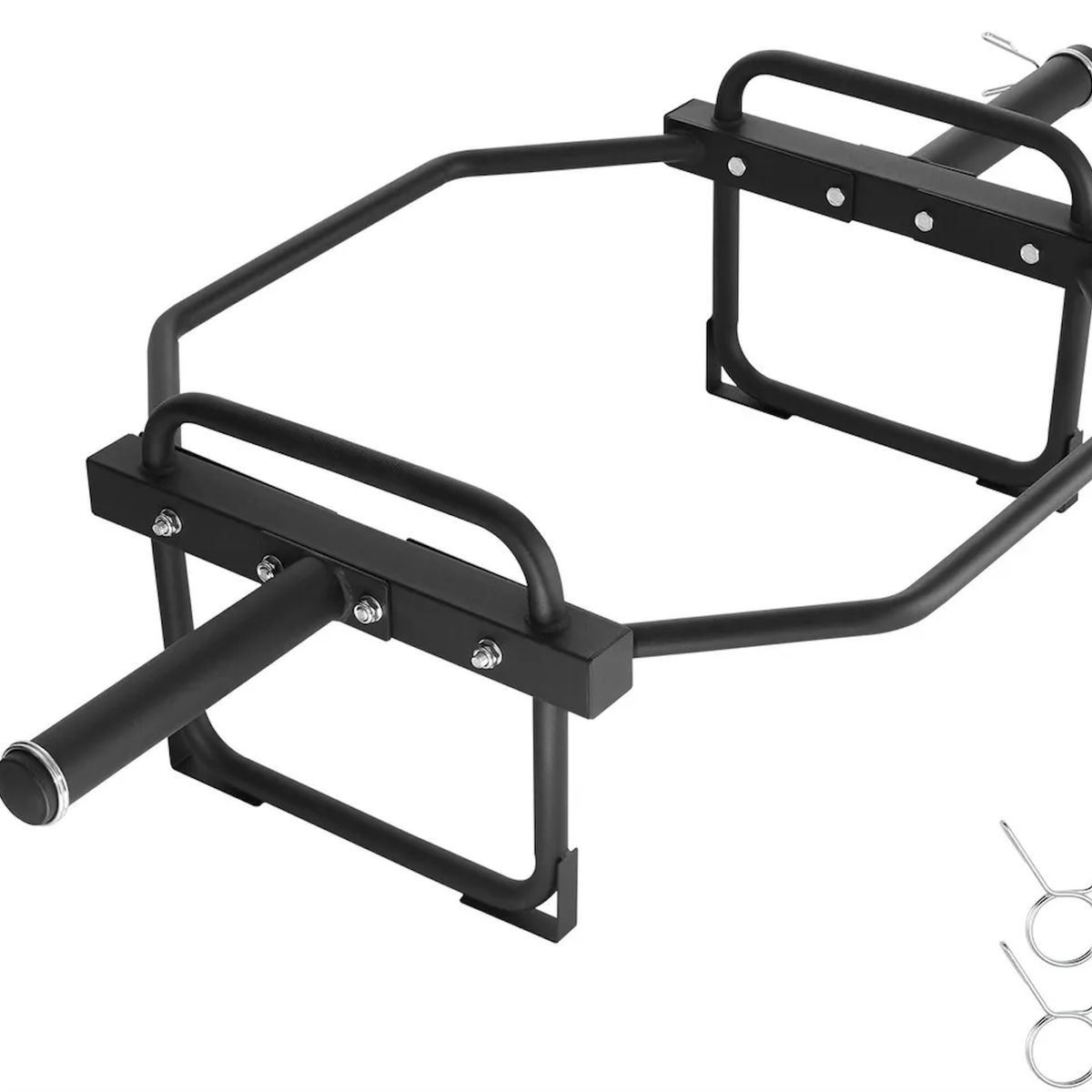 BASKO FITNESS - BARRA HEXAGONAL BLACK