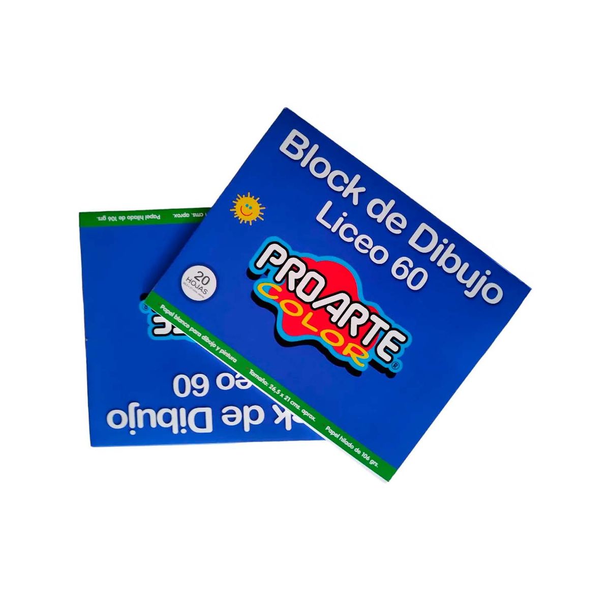 PROARTE - Block Liceo 106gr 20hj 26.5x21cm.