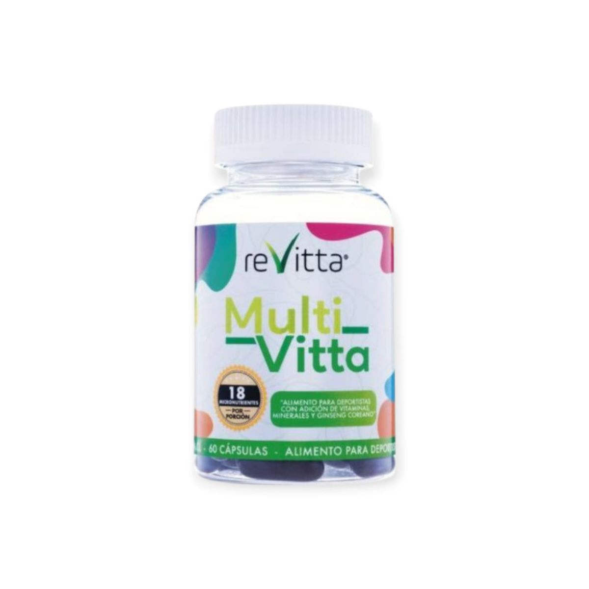 REVITTA WELLNESS - MULTIVITAMINICO MULTIVITTA 60 CÁPSULAS - REVITTA