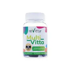 REVITTA WELLNESS - MULTIVITAMINICO MULTIVITTA 60 CÁPSULAS - REVITTA