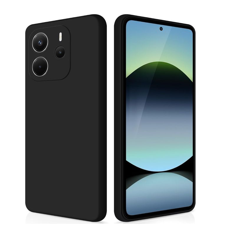 JOIGO - Carcasa Funda Para Xiaomi Redmi Note 14 4G Goma Negro