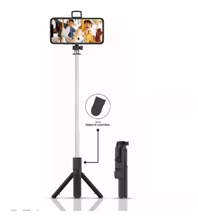 Palo Selfie 3 En 1 Tripode Flash Bluetooth Control