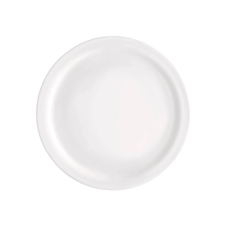 BORMIOLI - Plato Llano 23cm Careware Bormioli Rocco De Porcelana Blanco