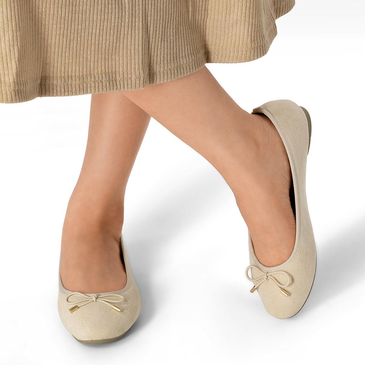 WEIDE - Ballerina Simil Gamuza Causal  Mujer Weide You512