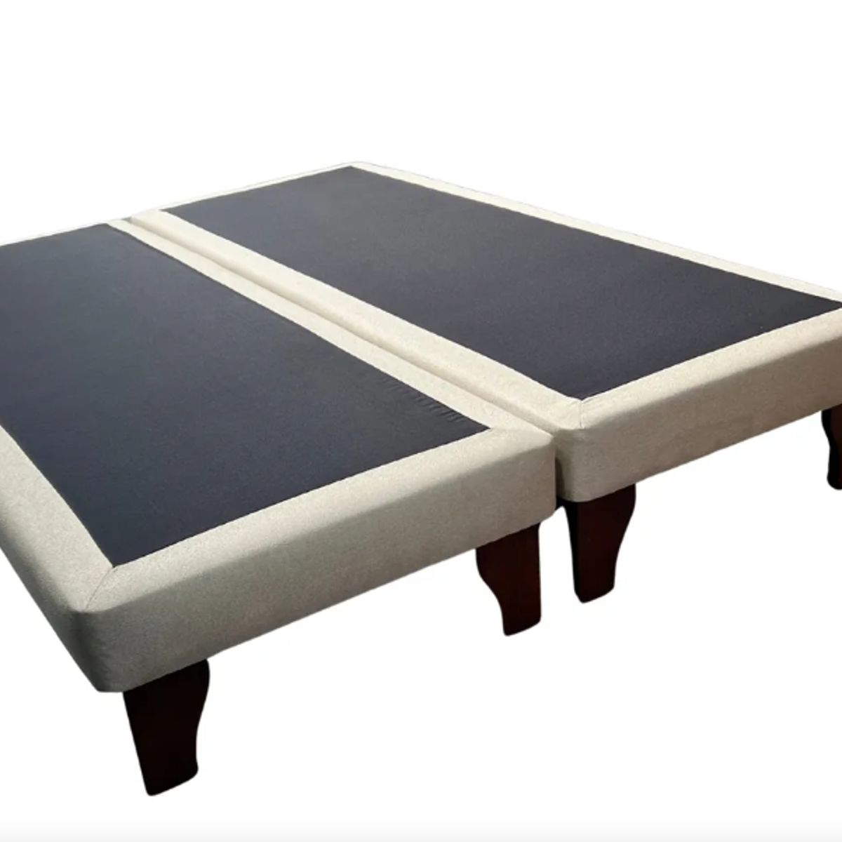 DULCES SUEÑOS - Base Europea Premium 2 P ( Espuma , Patas Rosen ) BEIGE 150X200