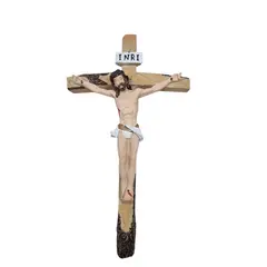 GENERICO - Crucifijo De Pared Cristo Figura Religiosa