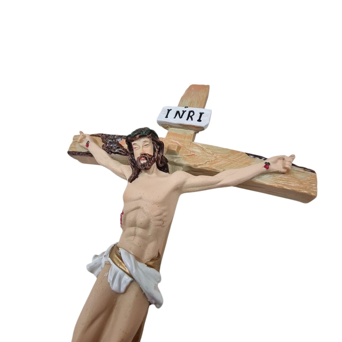 GENERICO - Crucifijo De Pared Cristo Figura Religiosa