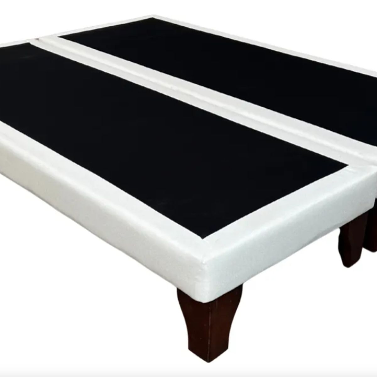 DULCES SUEÑOS - Base Europea Premium 2 P ( Espuma , Patas Rosen )CRUDO LINO 150X200