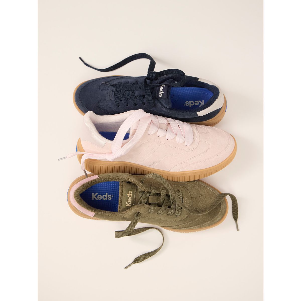 KEDS - Zapatilla Textil Mujer Contest Gamuza Rosado KEDS