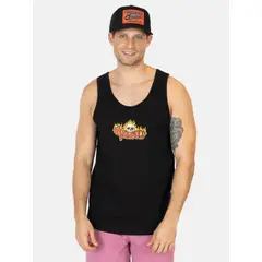 VOLCOM - Polera SM Grindix Negro Hombre