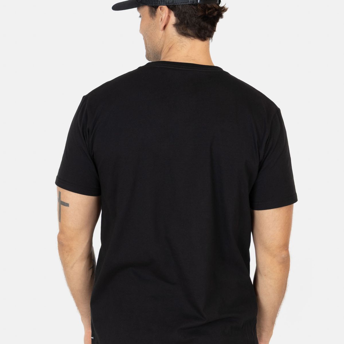 VOLCOM - Polera MC Header Negro Hombre Volcom