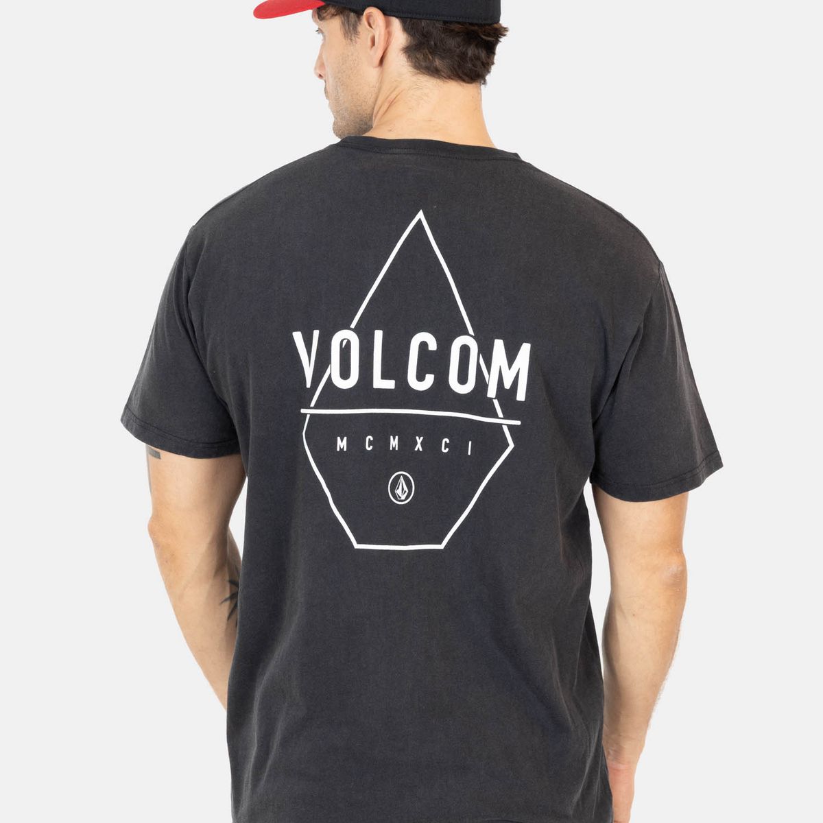 VOLCOM - Polera MC Occupied Negro Hombre Volcom
