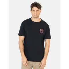 VOLCOM - Polera MC Plated Negro Hombre