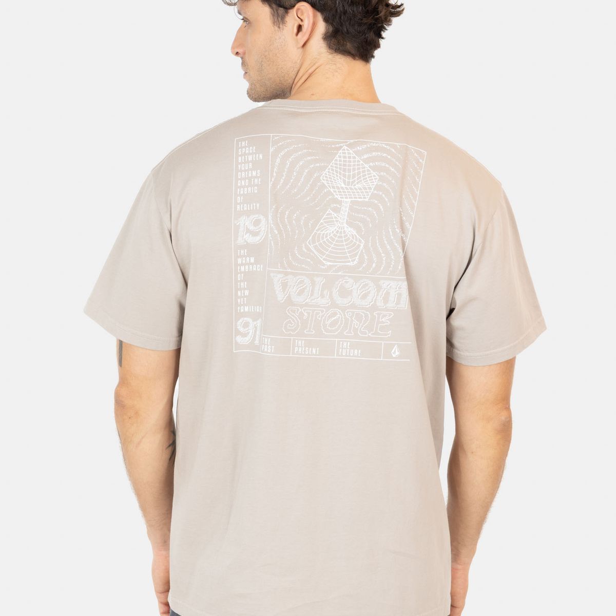VOLCOM - Polera MC Timewave Café Hombre Volcom