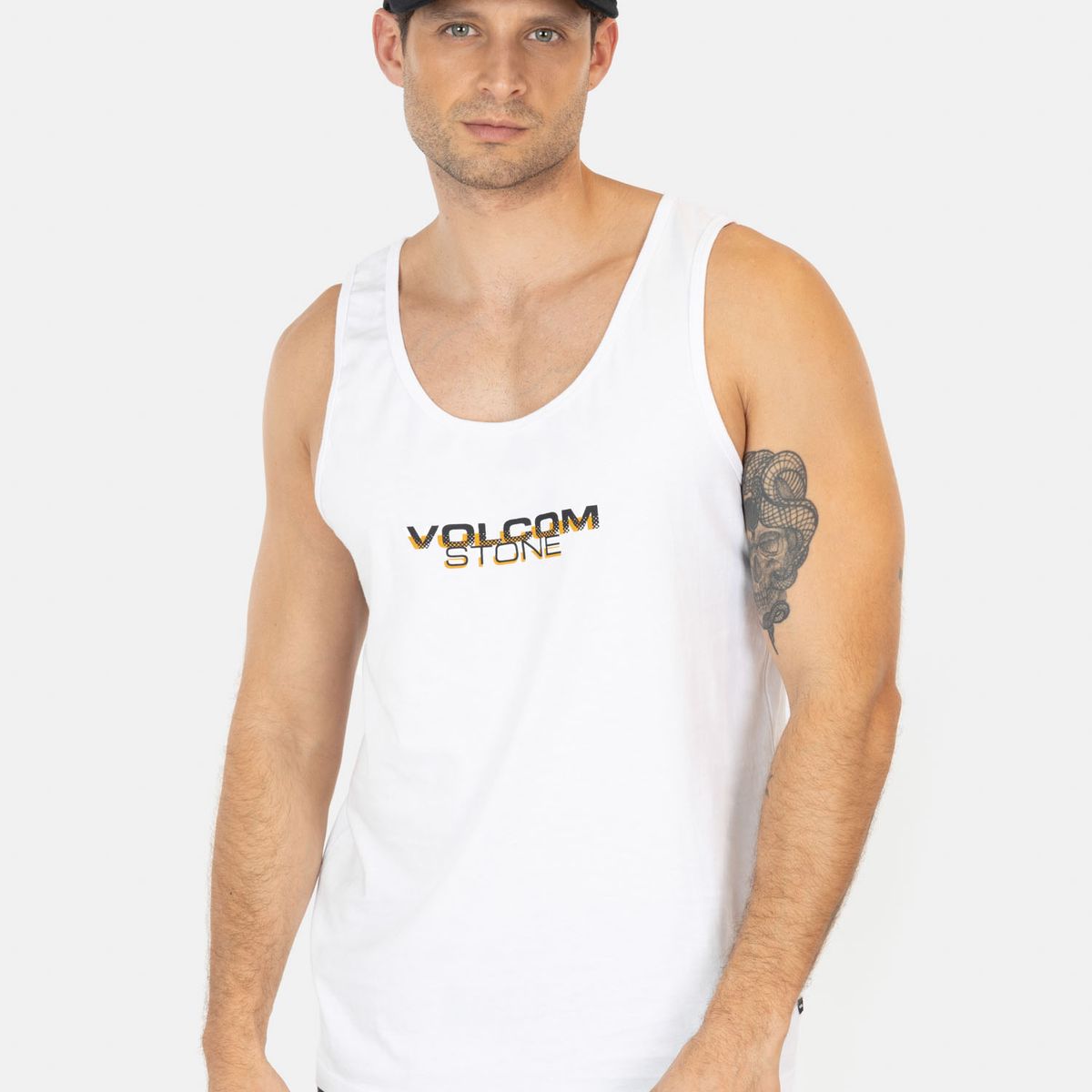 VOLCOM - Polera SM Zinker Blanco Hombre Volcom