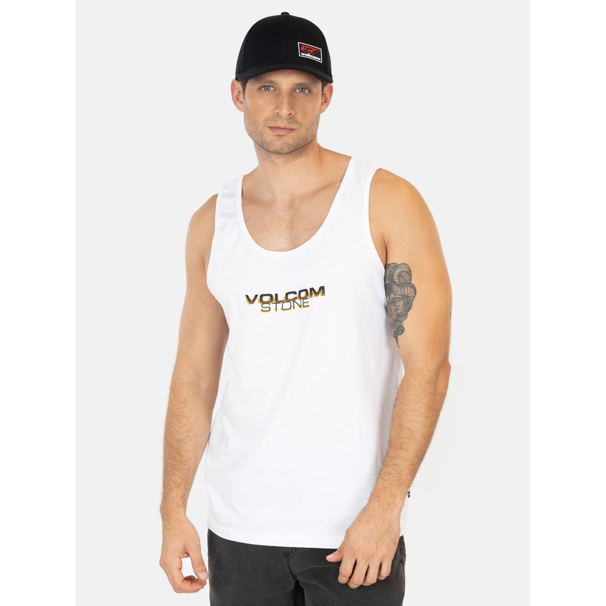 VOLCOM - Polera SM Zinker Blanco Hombre Volcom