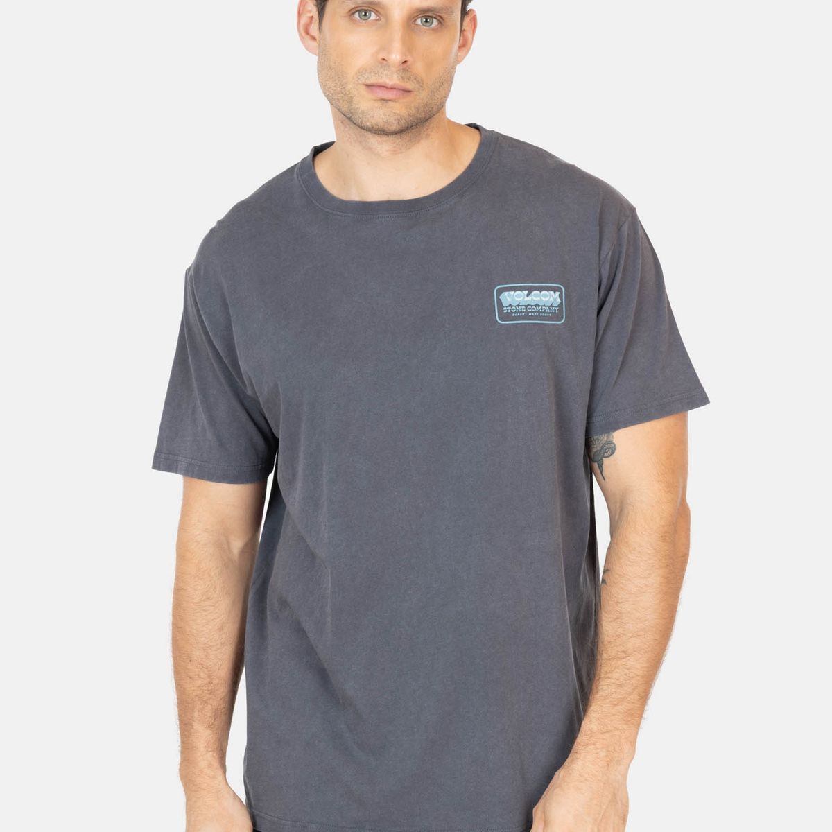 VOLCOM - Polera MC Goofin Gris Hombre Volcom