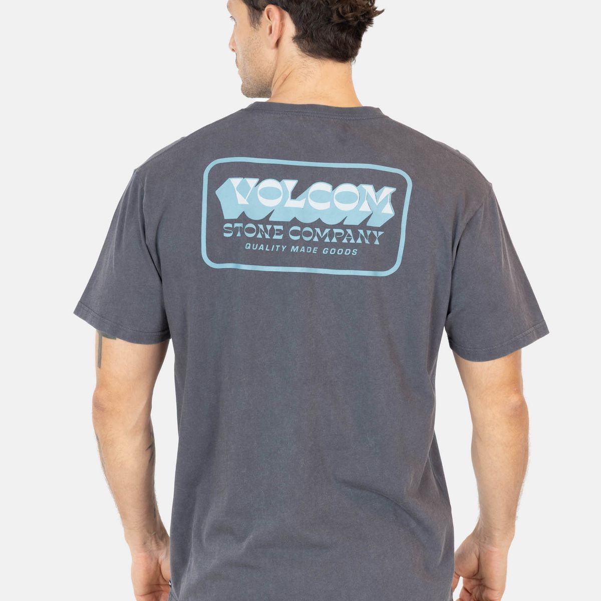 VOLCOM - Polera MC Goofin Gris Hombre Volcom