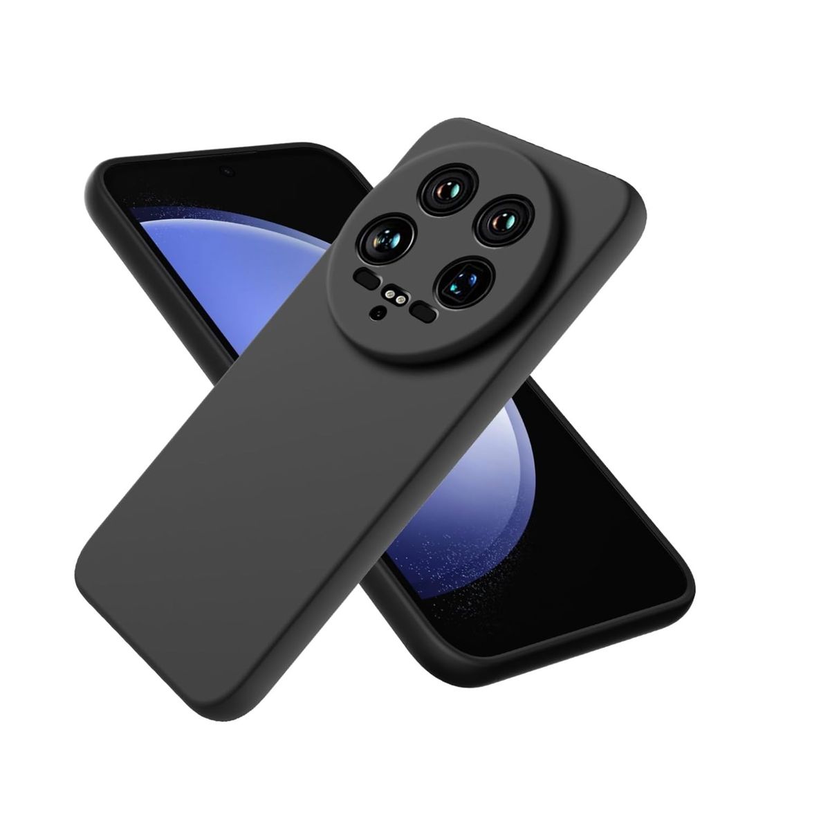 JOIGO - Carcasa Funda Para Xiaomi 14 Ultra 5g Goma Negro