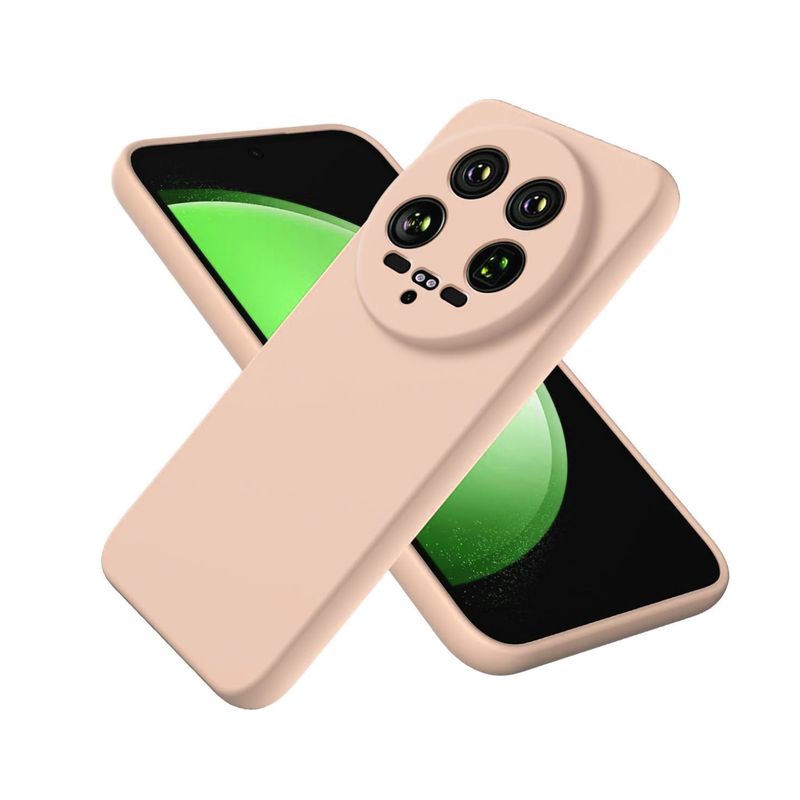JOIGO - Carcasa Funda Para Xiaomi 14 Ultra 5g Goma  Rosado