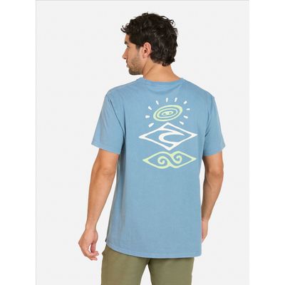 Imagen 2 del producto Polera MC Surf Azul Hombre - Azul