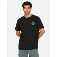 Polera MC Surf Negro Hombre - Negro