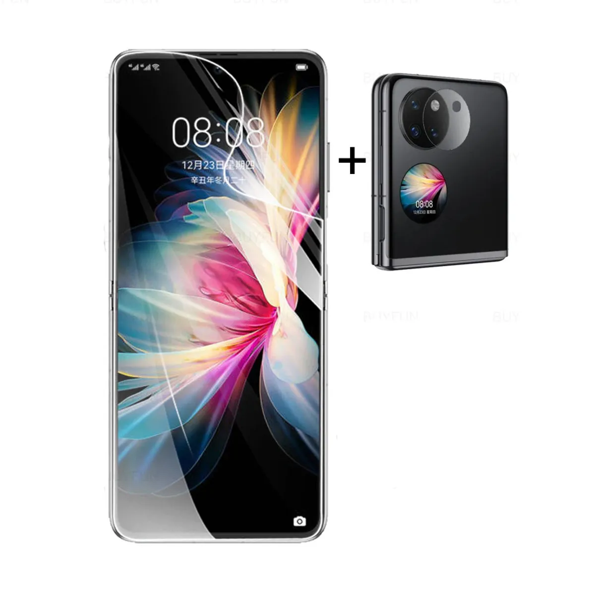 EON - Lamina Hidrogel Para Huawei P50 + Lente Camara