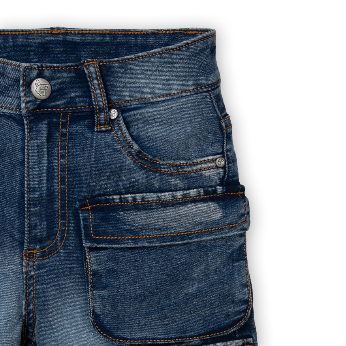 PILLIN - Bermuda Niño Azul Pillin (PVC727-25AZU4)