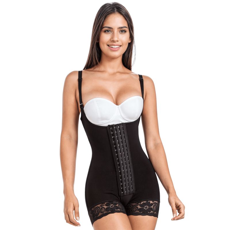 VICALLY FASHION - Faja Short Levanta Cola Alta Compresión Estilo Colombiana