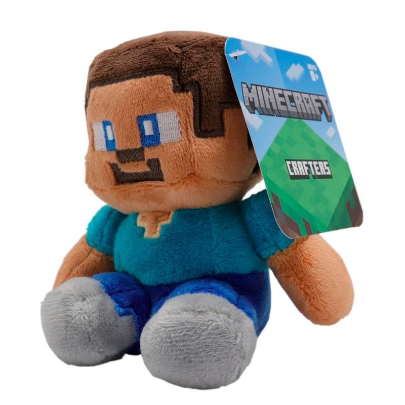 MINECRAFT - MINECRAFT 12CM MINI PLUSH CRAFTERS - STEVE