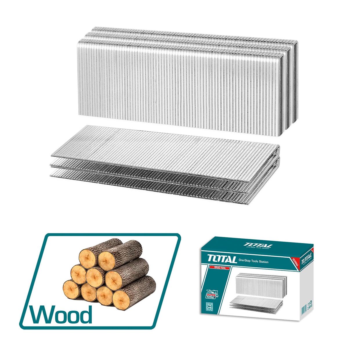 TOTAL TOOLS - Grapas para Corchetera 38 mm Total