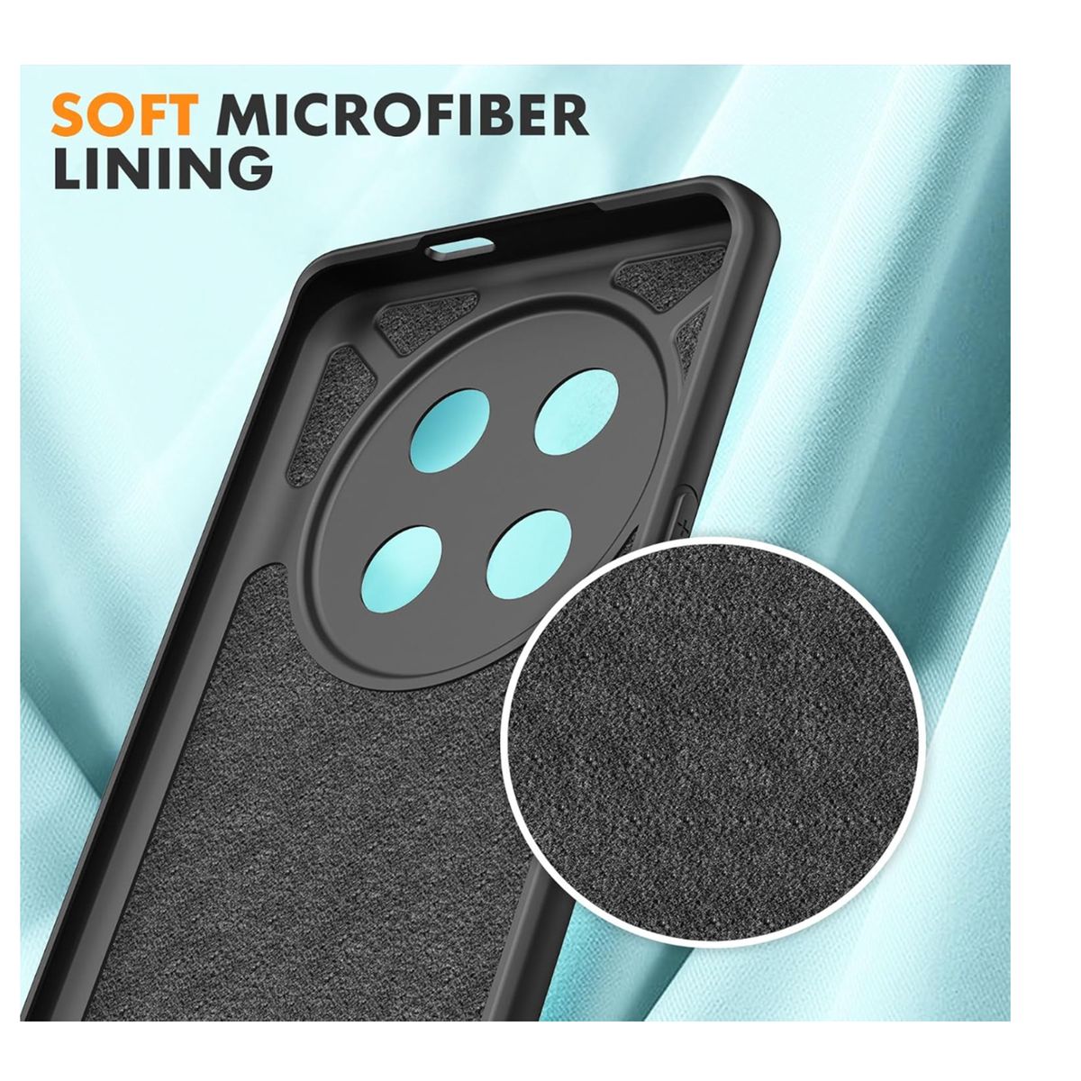 JOIGO - Carcasa Funda Para Honor X9C Goma Negro