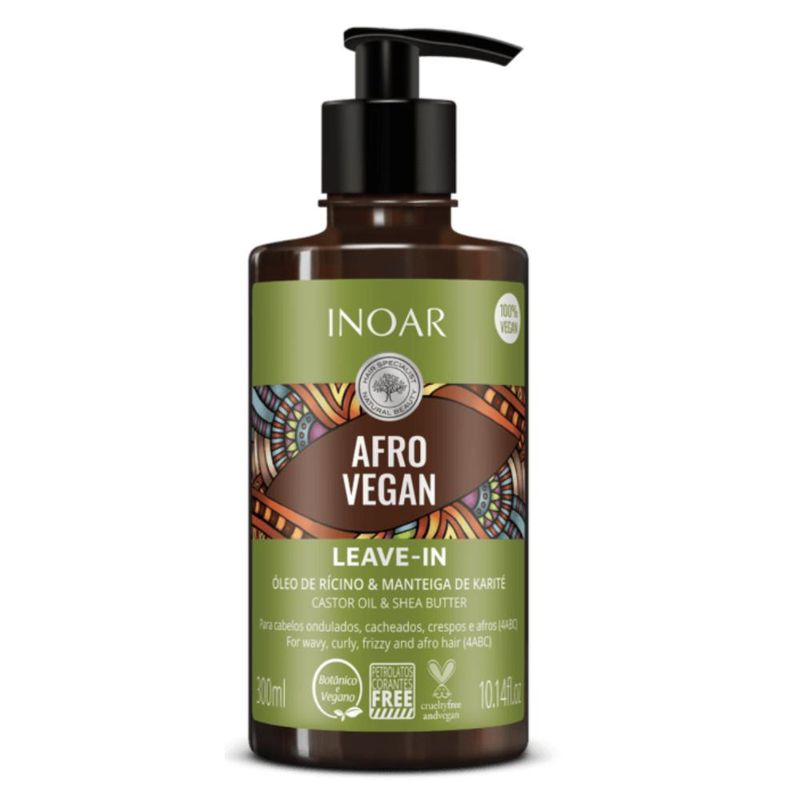 INOAR - Afro Vegan Leave In 300 ml Inoar