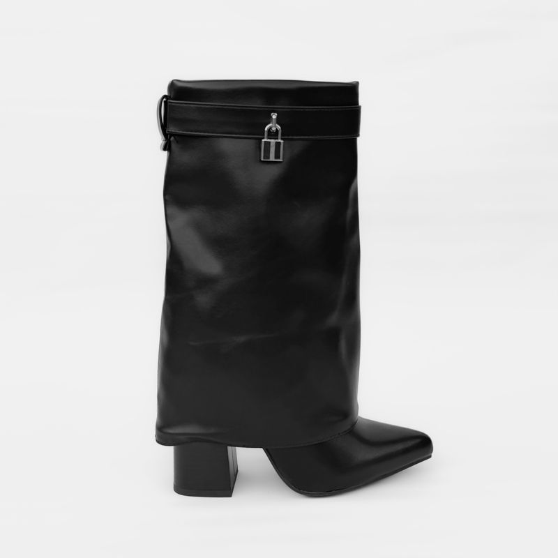 HERIEL - BOTIN MUJER LISA NEGRO BELLA MODA