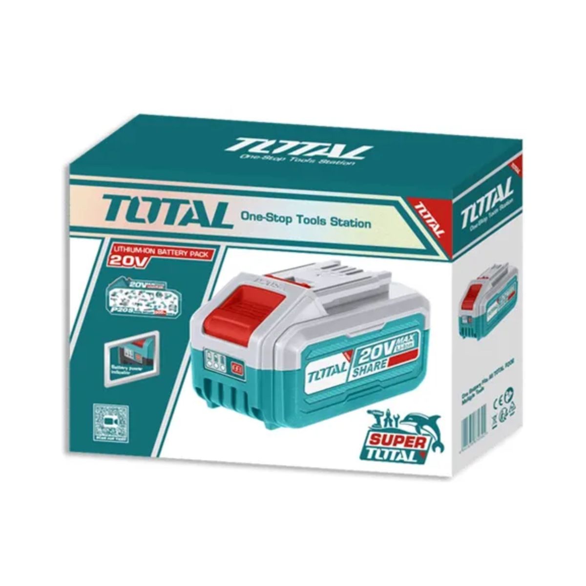 TOTAL TOOLS - Batería 20V/6AH Total