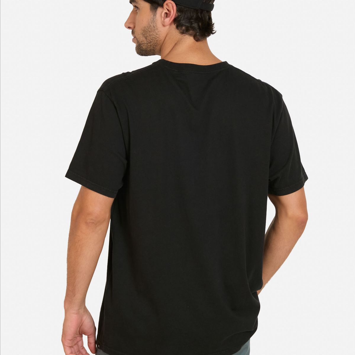 RIP CURL - Polera MC Easy Negro Hombre Rip Curl - Negro