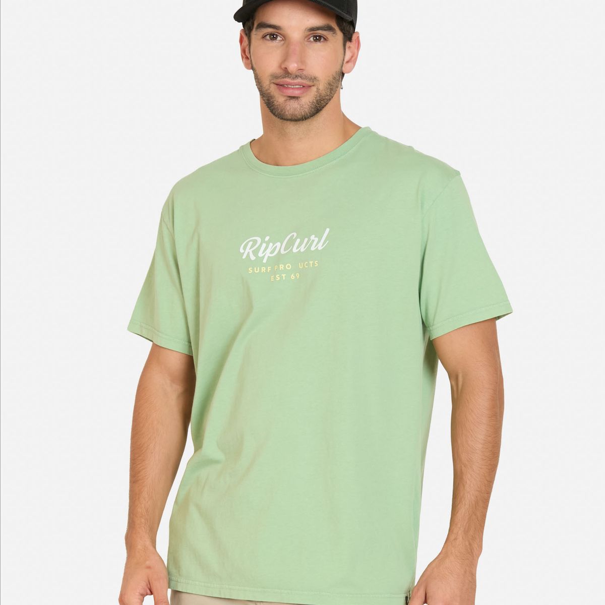 RIP CURL - Polera MC Easy Verde Hombre Rip Curl - Verde