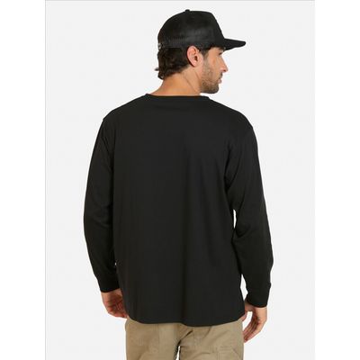 Imagen 2 del producto Polera ML Tropic Negro Hombre - Negro