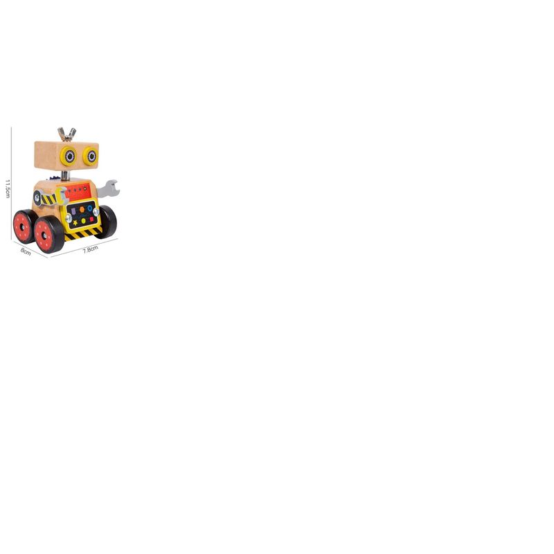 GENERICO - Robot de Madera Montessori