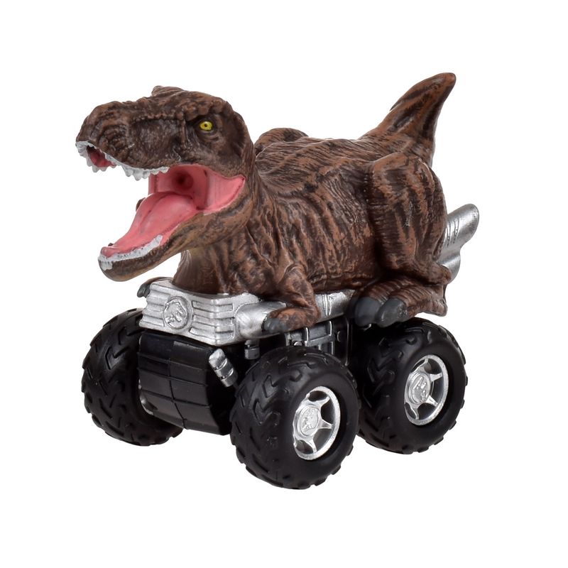 JURASSIC WORLD - DINOSAURIO VEHÍCULO PULLBACK JURASSIC WORLD - TREX
