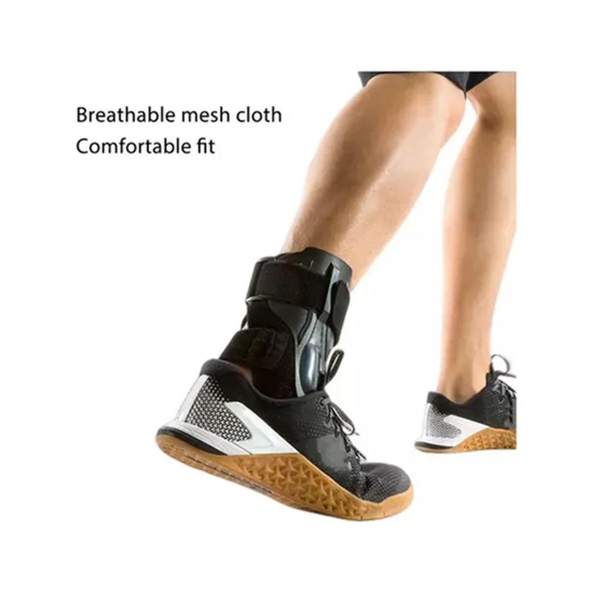 GENERICO - Estabilizador de tobillo transpirable con soportes laterales