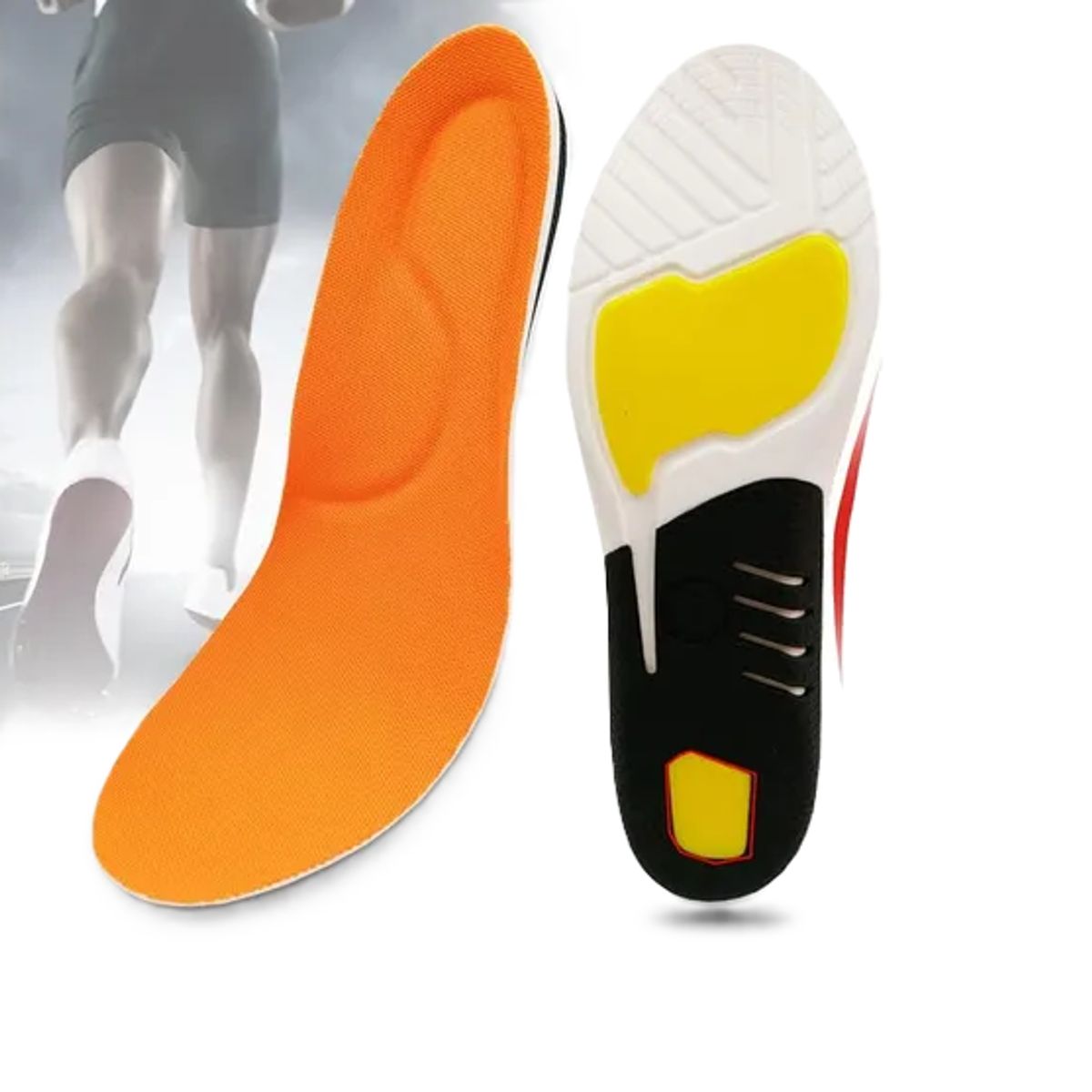 GENERICO - Plantillas deportivas ortopedicas con absorción de impacto u