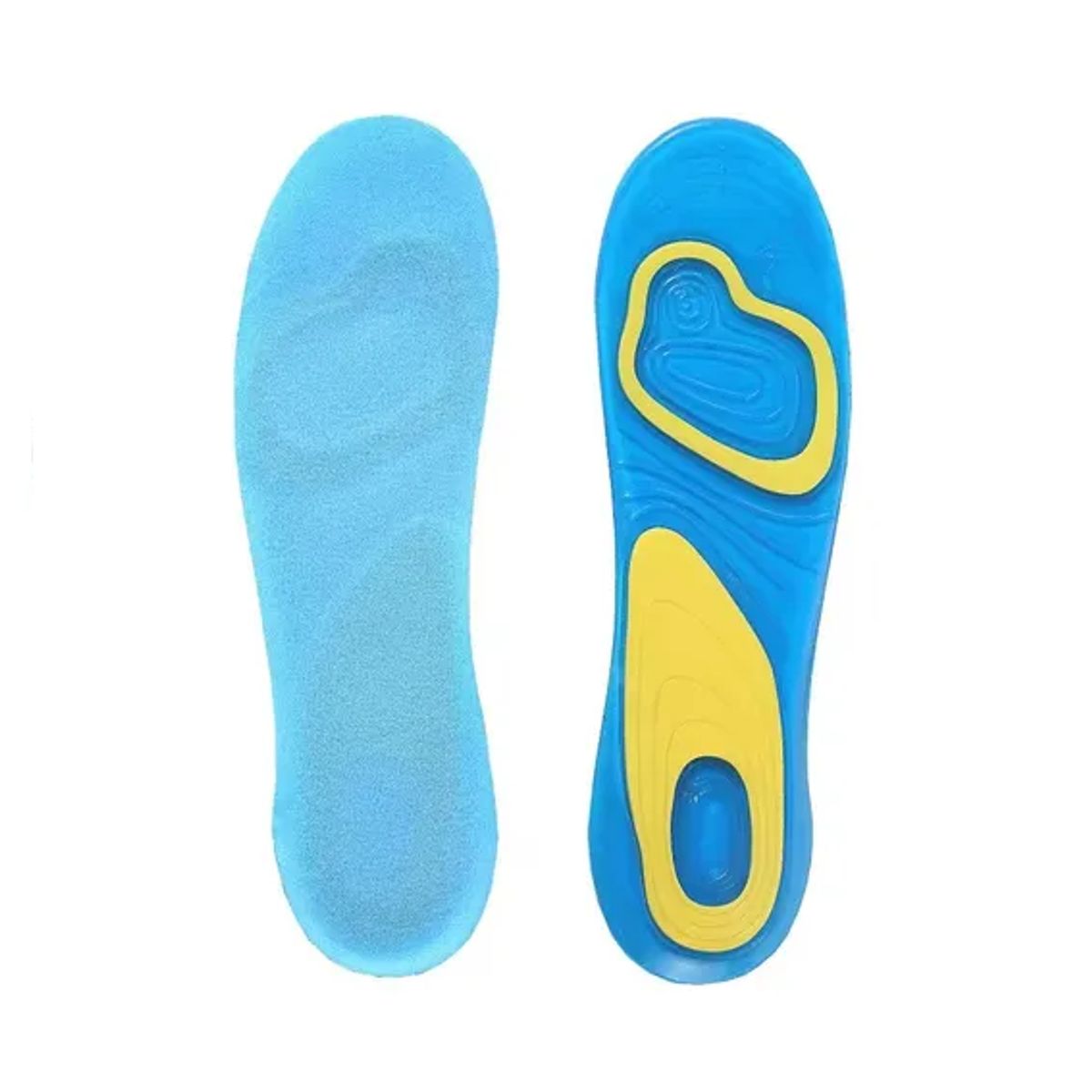 GENERICO - Plantillas silicona y gel comodidad color tamaño de la plant