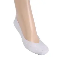 GENERICO - Calcetines de silicona hidratantes protector pies par color