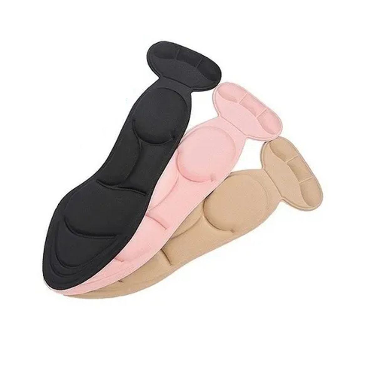 GENERICO - Pack 3 pares plantilla con memoria y almohadilla para el tal